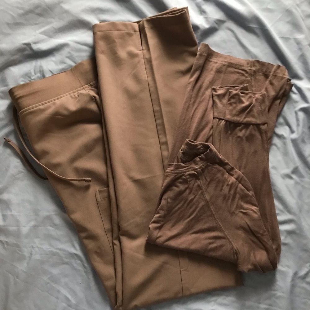 Mandala scrub pants and under-scrub tee